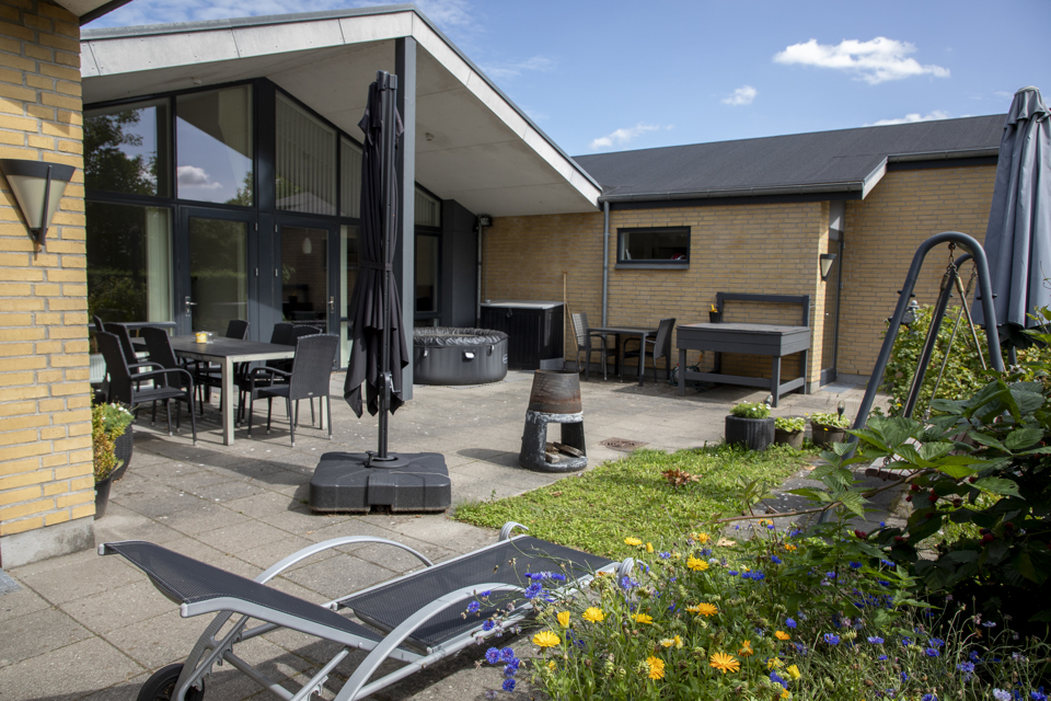 Terrasse på Holmehøj