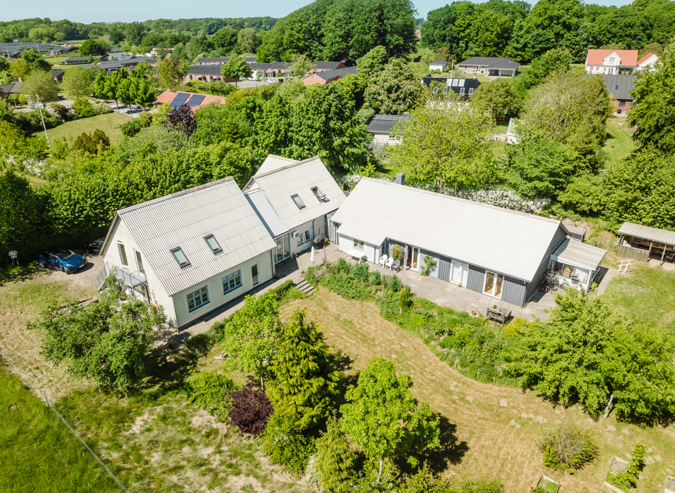 Dronefotos af Centrumværkstedet